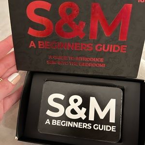 Adults only - Sexy S&M beginners guide card set